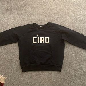 Clare V. Ciao Sweatshirt Size XL